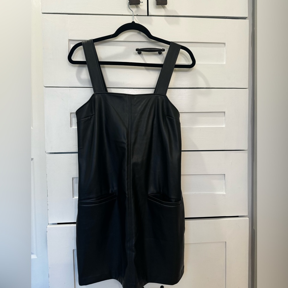 NWT Faux Leather swing dress from Abercrombie